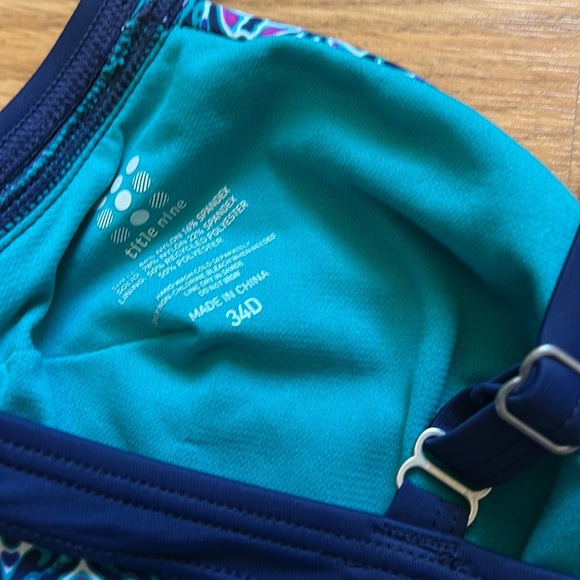 Title Nine Pele Tankini Top 34D - Picture 2 of 2